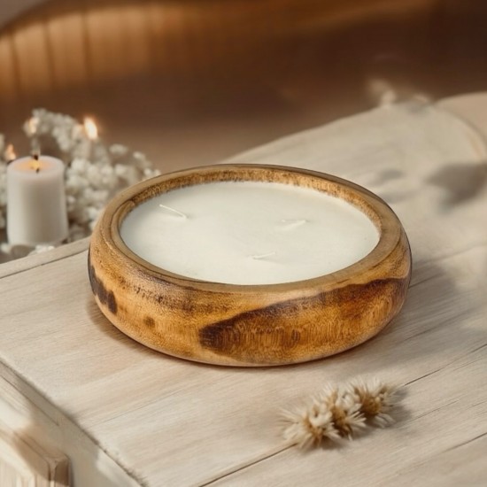 Wooden Candle