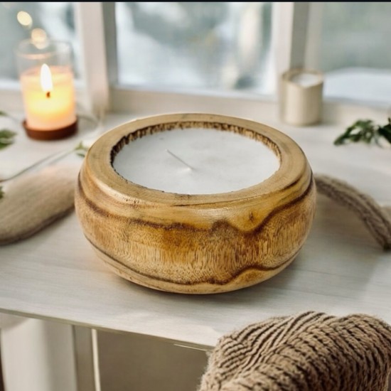 Wooden Candle