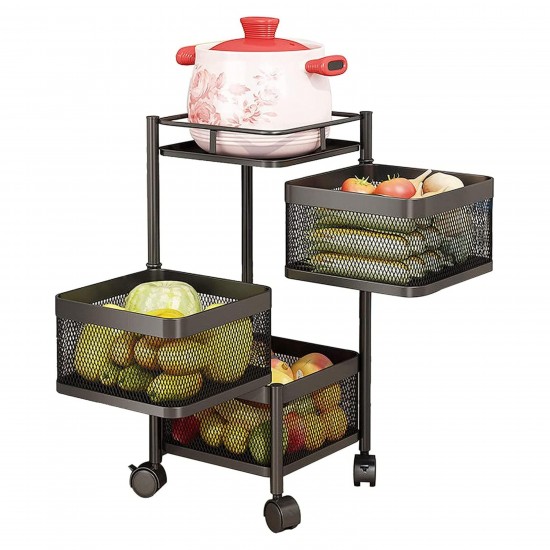 Metal Vegetable Basket 3 Layer