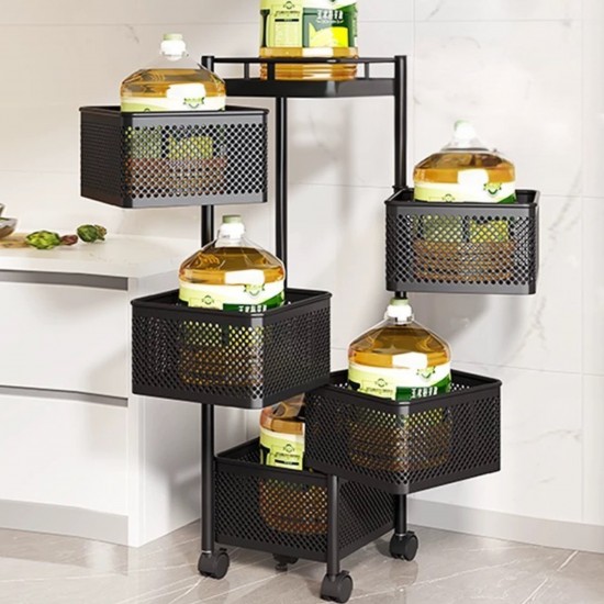 Metal Vegetable Basket 5 Layer