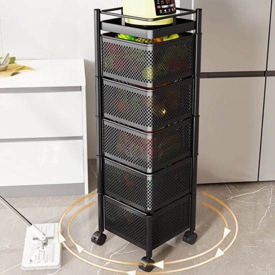 Metal Vegetable Basket 5 Layer