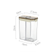 Plastic Food Container 2800ml
