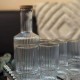 Glass Jug & 6 Cups 