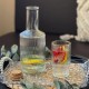 Glass Jug & 6 Cups 