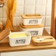 Porcelain & Wooden Butter Container