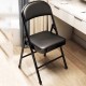 Metal & Leather Chair