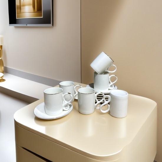 Coffee Cup Set 12 pieces