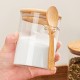 Glass Jar 200ml with Wooden Spoon