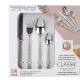 Silver Silverware Set 24 Pieces