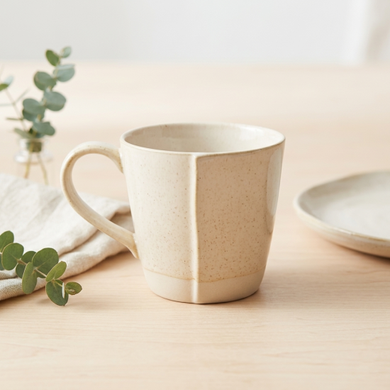 Mug Set 4 Pcs With Wooden Stand