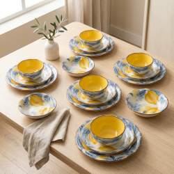 Dinnerware Set - 24 Pcs