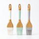 Silicone & Wooden Brush