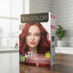 Sea Color Hair Dye Fire Red