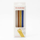 Glass Straws And Cleaning Brush - 5 Pcs