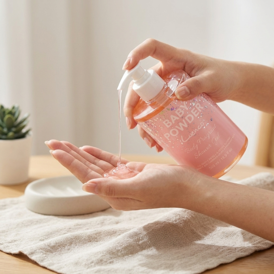 Luenco Baby Powder Shower Gel 500 ml
