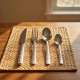 Silver Silverware Set 24 Pieces