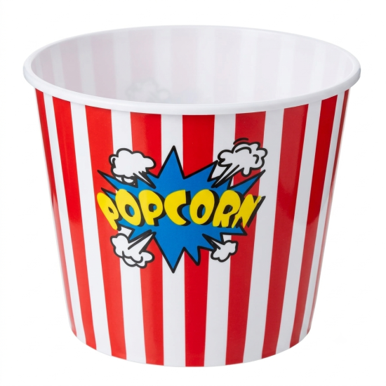 Plastic Popcorn Bowl