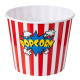 Plastic Popcorn Bowl