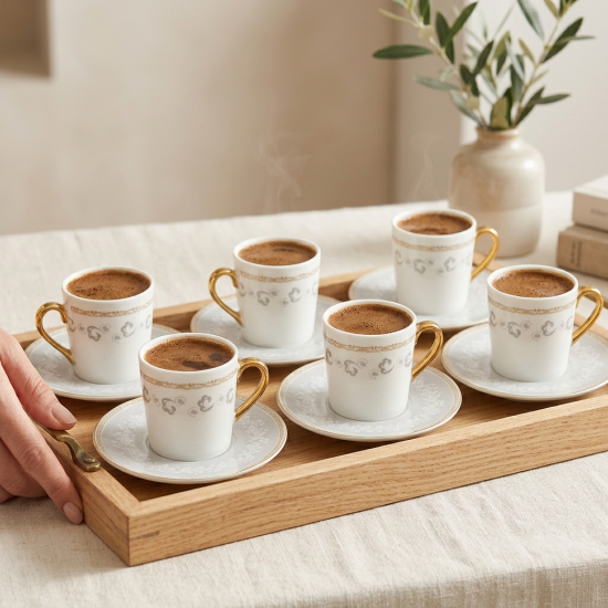 Coffee Cup Set 6 Pcs