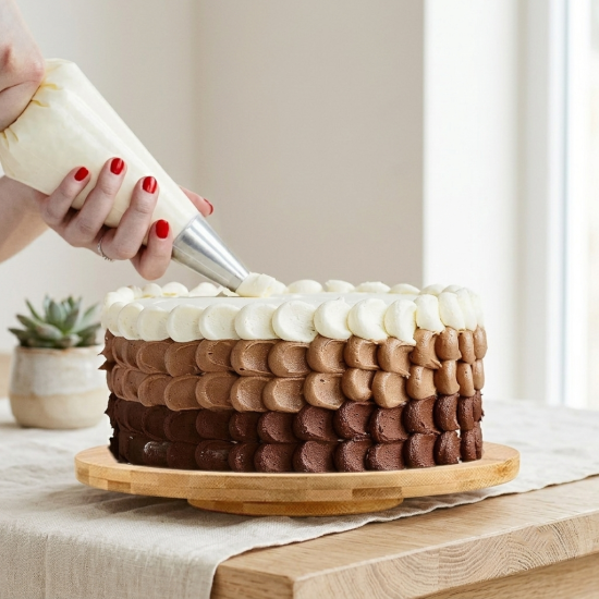 Wooden Rotating Plate