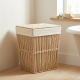 Straw Laundry Basket Medium