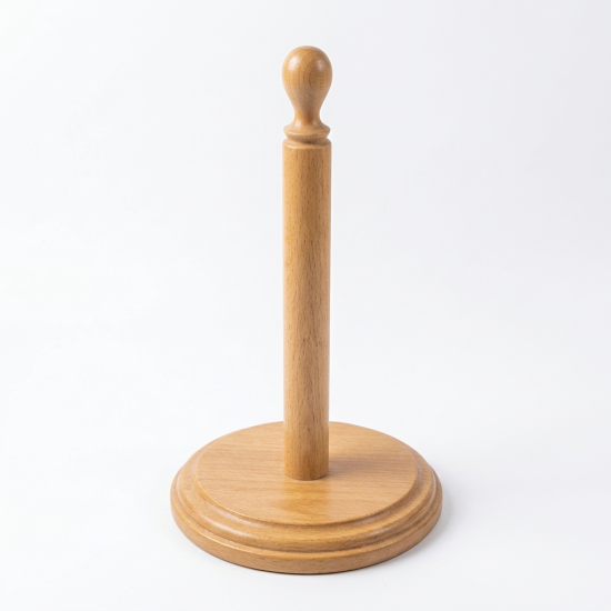 Wooden Paper Towel Holder