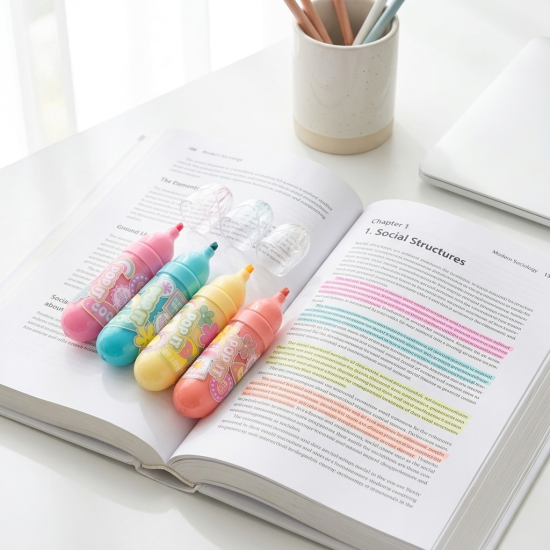 Highlighter Set 4 Pieces