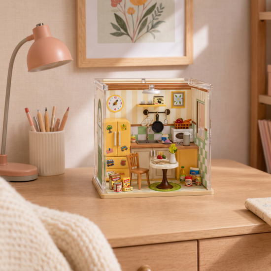 Kitchen Dollhouse Set 99 Pieces
