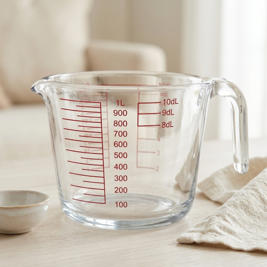 Glass Measuring Jug 1000ml