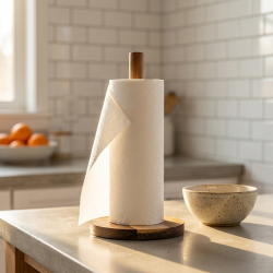 Wooden Paper Towel Holder