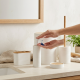 Plastic Bathroom Set - 5 Pcs