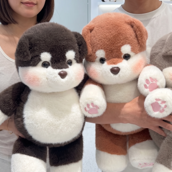 Running Alaskan Malamute Plush 