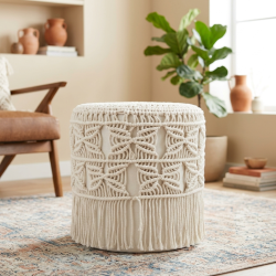 Cotton Pouf