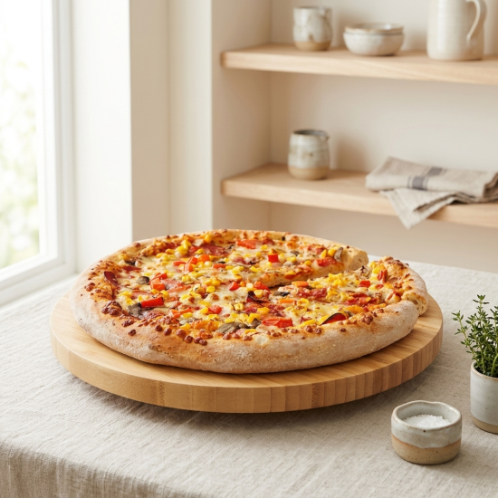 Wooden Rotating Plate