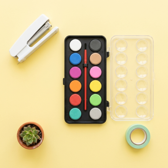 Color Watercolor Set 16 Colors