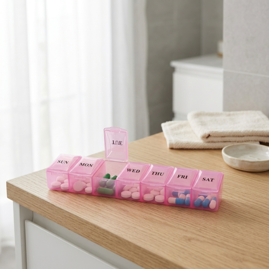 Plastic Medicine Organizer