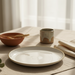 Porcelain Plate 27x2cm