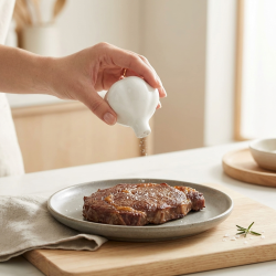 Porcelain Salt and Pepper Shaker Set