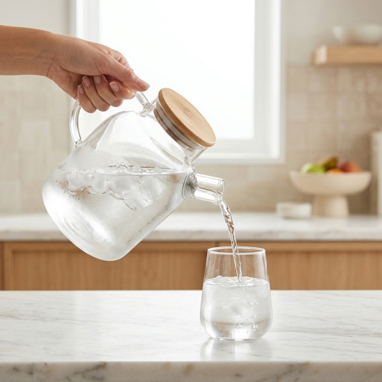 Glass Pot 1800 ml