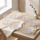Tea Glass Cups And Saucer Set 6 Pcs