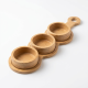 Wooden Three-Piece Serving Set