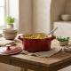 Cooking Pot 24 cm red
