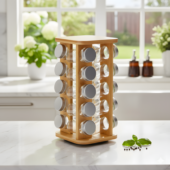 Spice Jars Set - 20 Pcs