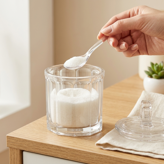 Glass Sugar Bowl