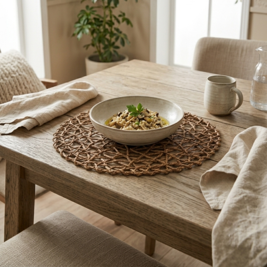 Straw Coaster 38 cm