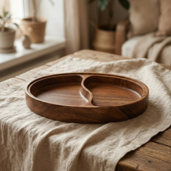 Wooden Serving Platter 30 cm