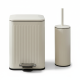 Trash Can & Toilet Brush Set