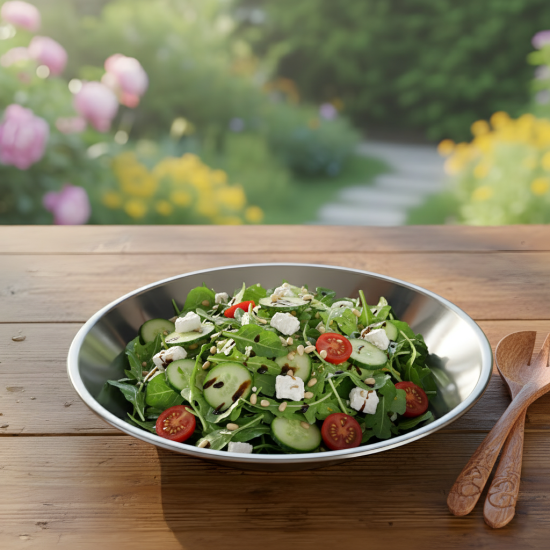 Stainless Steel Plate 30 cm