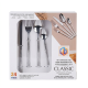 Silver Silverware Set 24 Pieces