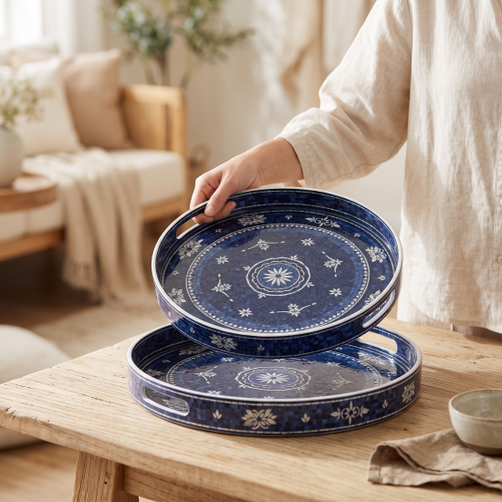 Tray Set 2 Pcs